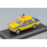 Волжский автомобиль 2101 Милиция ГАИ, лимонный (EVR-mini 1:43)