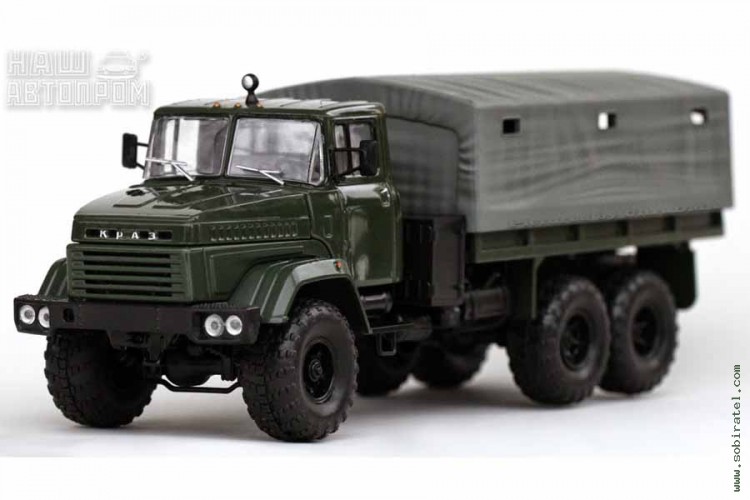 КрАЗ-260 1989-94 тент зеленый (Наш Автопром)