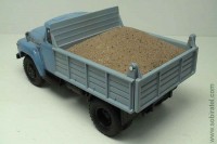 масштабная модель Груз в кузов для ЗИЛ ММЗ 4502 песок коричневый (ССМ, АИСТ, АВД)