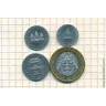Камбоджа. Набор 4 монеты.